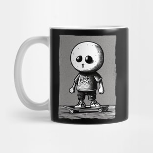 Skate dude logo Mug